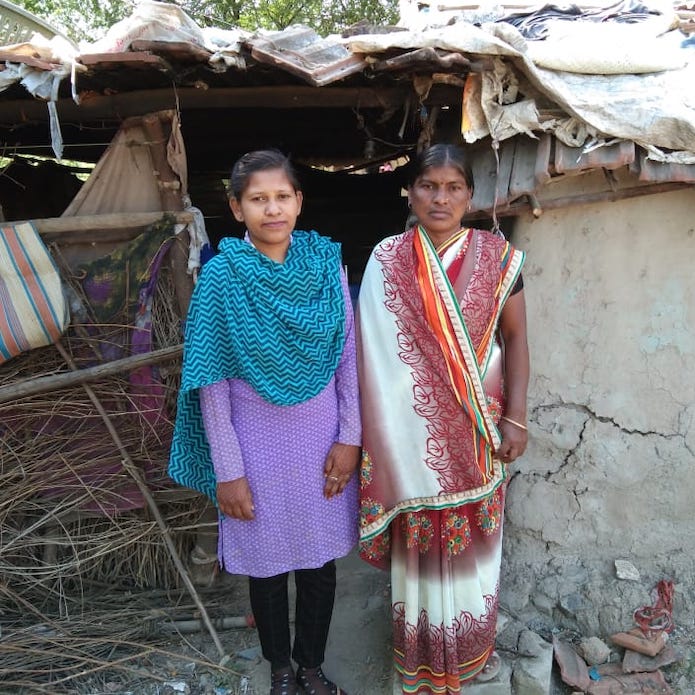 Help Lalita and Punam rebuild their home