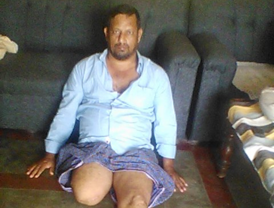 Help Shek Khali get back on his feet again